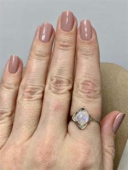 *Кольцо р.18 Лунный камень Адуляр АРТ 52888 ВЕС 1,93 Г - фото 216972 *Кольцо р.18 Лунный камень Адуляр АРТ 52888 ВЕС 1,93 Г - фото 216972