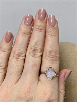 *Кольцо р.18 Лунный камень Адуляр АРТ 52889 ВЕС 1,91 Г - фото 216990 *Кольцо р.18 Лунный камень Адуляр АРТ 52889 ВЕС 1,91 Г - фото 216990
