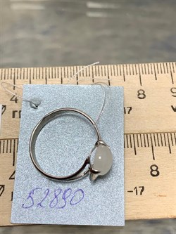 *Кольцо р.18 Лунный камень Адуляр АРТ 52890 ВЕС 1,92 Г - фото 217002