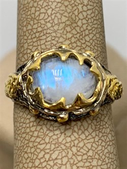 *Кольцо р.18 Лунный камень Адуляр АРТ 52941 ВЕС 5,31 Г - фото 217006 *Кольцо р.18 Лунный камень Адуляр АРТ 52941 ВЕС 5,31 Г - фото 217006