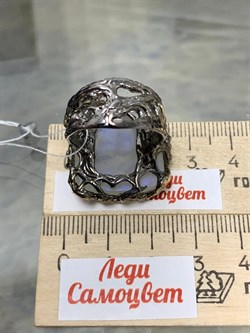 *Кольцо р.18 Лунный камень Адуляр АРТ 54044 ВЕС 17,43 Г - фото 217021 *Кольцо р.18 Лунный камень Адуляр АРТ 54044 ВЕС 17,43 Г - фото 217021