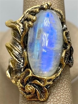 *Кольцо р.18 Лунный Камень Адуляр Индия АРТ 53507 ВЕС 17,88 Г - фото 217038 *Кольцо р.18 Лунный Камень Адуляр Индия АРТ 53507 ВЕС 17,88 Г - фото 217038