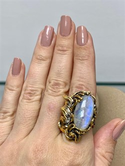 *Кольцо р.18 Лунный Камень Адуляр Индия АРТ 53507 ВЕС 17,88 Г - фото 217039 *Кольцо р.18 Лунный Камень Адуляр Индия АРТ 53507 ВЕС 17,88 Г - фото 217039