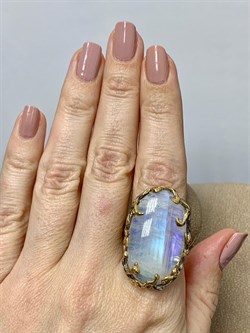 *Кольцо р.18,5 Адуляр Индия АРТ 47526 ВЕС 17,12 Г - фото 217049 *Кольцо р.18,5 Адуляр Индия АРТ 47526 ВЕС 17,12 Г - фото 217049