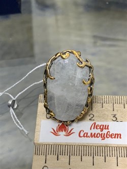 *Кольцо р.18,5 Лунный камень Адуляр АРТ 42950 ВЕС 17,81 Г - фото 217100 *Кольцо р.18,5 Лунный камень Адуляр АРТ 42950 ВЕС 17,81 Г - фото 217100