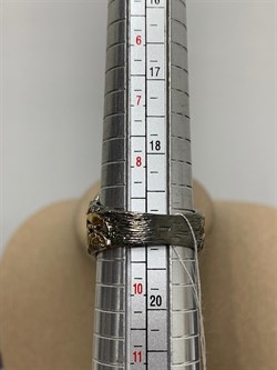 *Кольцо р.19 Лунный камень Адуляр АРТ 53300 ВЕС 13,64 Г - фото 217218