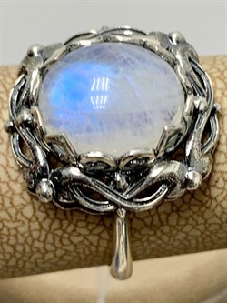 *Кольцо р.19 Лунный камень Адуляр АРТ 61584 ВЕС 4,91 Г - фото 217226 *Кольцо р.19 Лунный камень Адуляр АРТ 61584 ВЕС 4,91 Г - фото 217226