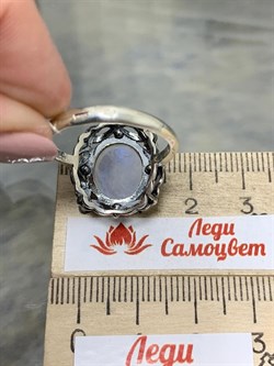 *Кольцо р.19 Лунный камень Адуляр АРТ 61584 ВЕС 4,91 Г - фото 217232 *Кольцо р.19 Лунный камень Адуляр АРТ 61584 ВЕС 4,91 Г - фото 217232