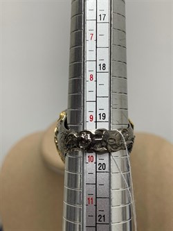 *Кольцо р.19,5 Лунный камень Адуляр АРТ 56944 ВЕС 18,41 Г - фото 217239