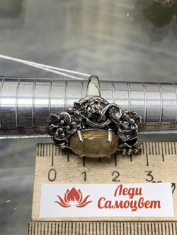 *Кольцо р.17,5 Кварц Волосатик Бразилия АРТ 43793 (ВЕС 10,52 Г) - фото 217367 *Кольцо р.17,5 Кварц Волосатик Бразилия АРТ 43793 (ВЕС 10,52 Г) - фото 217367