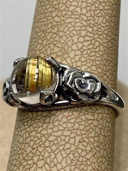 *Кольцо р.17,5 Кварц Волосатик Бразилия АРТ 64326 (ВЕС 4,67 Г) - фото 217377 *Кольцо р.17,5 Кварц Волосатик Бразилия АРТ 64326 (ВЕС 4,67 Г) - фото 217377