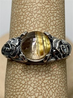 *Кольцо р.17,5 Кварц Волосатик Бразилия АРТ 64326 (ВЕС 4,67 Г) - фото 217378 *Кольцо р.17,5 Кварц Волосатик Бразилия АРТ 64326 (ВЕС 4,67 Г) - фото 217378