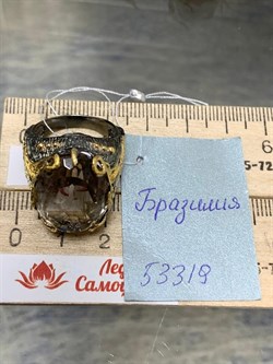 *Кольцо р.18 Кварц Волосатик Бразилия АРТ 53319 (ВЕС 13,84 Г) - фото 217432 *Кольцо р.18 Кварц Волосатик Бразилия АРТ 53319 (ВЕС 13,84 Г) - фото 217432