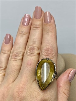 *Кольцо р.18 Кварц Волосатик Бразилия АРТ 53391 (ВЕС 14,27 Г) - фото 217434 *Кольцо р.18 Кварц Волосатик Бразилия АРТ 53391 (ВЕС 14,27 Г) - фото 217434