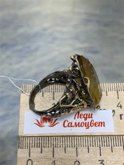 *Кольцо р.18 Кварц Волосатик Бразилия АРТ 53391 (ВЕС 14,27 Г) - фото 217437 *Кольцо р.18 Кварц Волосатик Бразилия АРТ 53391 (ВЕС 14,27 Г) - фото 217437