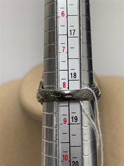 *Кольцо р.18,5 Кварц Волосатик Бразилия АРТ 42742 (ВЕС 15,11 Г) - фото 217629