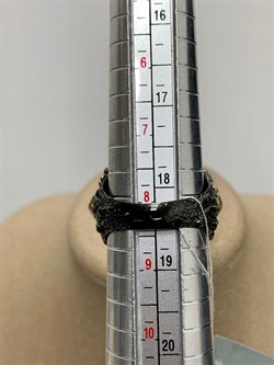 *Кольцо р.18,5 Кварц Волосатик Бразилия АРТ 59632 (ВЕС 12,01 Г) - фото 217705