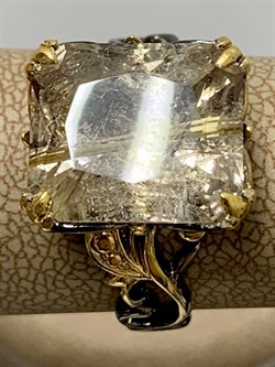 *Кольцо р.19 Кварц Волосатик АРТ 55270 (ВЕС 5,45 Г) - фото 217744 *Кольцо р.19 Кварц Волосатик АРТ 55270 (ВЕС 5,45 Г) - фото 217744