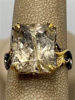 *Кольцо р.19 Кварц Волосатик АРТ 55270 (ВЕС 5,45 Г) - фото 217745 *Кольцо р.19 Кварц Волосатик АРТ 55270 (ВЕС 5,45 Г) - фото 217745