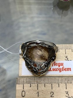 *Кольцо р.19 Кварц Волосатик Бразилия АРТ 52788 (ВЕС 16,01 Г) - фото 217808 *Кольцо р.19 Кварц Волосатик Бразилия АРТ 52788 (ВЕС 16,01 Г) - фото 217808