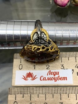 *Кольцо р.19 Кварц Волосатик Бразилия АРТ 52788 (ВЕС 16,01 Г) - фото 217811 *Кольцо р.19 Кварц Волосатик Бразилия АРТ 52788 (ВЕС 16,01 Г) - фото 217811