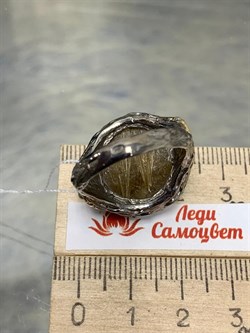 *Кольцо р.19 Кварц Волосатик Бразилия АРТ 53040 (ВЕС 13,86 Г) - фото 217821 *Кольцо р.19 Кварц Волосатик Бразилия АРТ 53040 (ВЕС 13,86 Г) - фото 217821