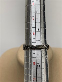 *Кольцо р.19 Кварц Волосатик Бразилия АРТ 69021 (ВЕС 9,69 Г) - фото 217860