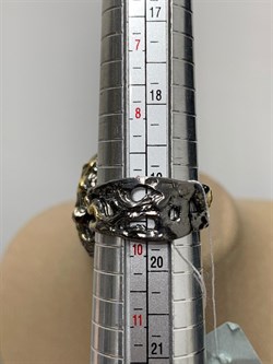 *Кольцо р.19,5  Кварц Волосатик Бразилия АРТ 60408 (ВЕС 18,62 Г) - фото 217874 *Кольцо р.19,5  Кварц Волосатик Бразилия АРТ 60408 (ВЕС 18,62 Г) - фото 217874