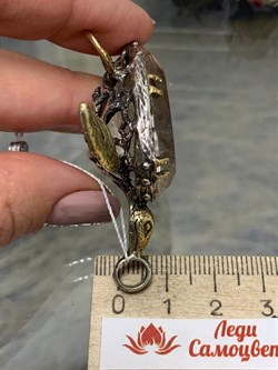 *Подвеска Черепаха Кварц Волосатик Бразилия АРТ 36149 ВЕС 23,89 Г - фото 217909 *Подвеска Черепаха Кварц Волосатик Бразилия АРТ 36149 ВЕС 23,89 Г - фото 217909
