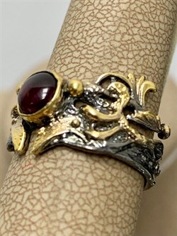 *Кольцо р.18 Гранат Африка АРТ 53618-3 (ВЕС 5,09 Г) - фото 218009 *Кольцо р.18 Гранат Африка АРТ 53618-3 (ВЕС 5,09 Г) - фото 218009