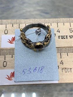 *Кольцо р.18 Гранат Африка АРТ 53618-1 (ВЕС 5,22 Г) - фото 218031 *Кольцо р.18 Гранат Африка АРТ 53618-1 (ВЕС 5,22 Г) - фото 218031