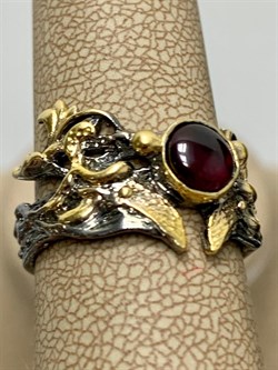 *Кольцо р.18 Гранат Африка АРТ 53618-2 (ВЕС 4,93 Г) - фото 218061 *Кольцо р.18 Гранат Африка АРТ 53618-2 (ВЕС 4,93 Г) - фото 218061