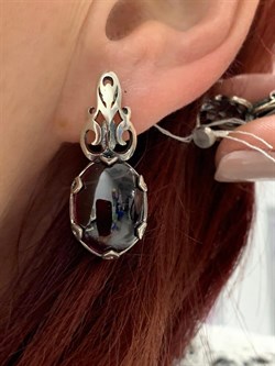 *Серьги Гранат Альмандин Индия АРТ 49757 ВЕС 8,82 Г - фото 218132 *Серьги Гранат Альмандин Индия АРТ 49757 ВЕС 8,82 Г - фото 218132