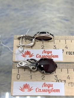 *Серьги Гранат Альмандин Индия АРТ 49757 ВЕС 8,82 Г - фото 218135 *Серьги Гранат Альмандин Индия АРТ 49757 ВЕС 8,82 Г - фото 218135