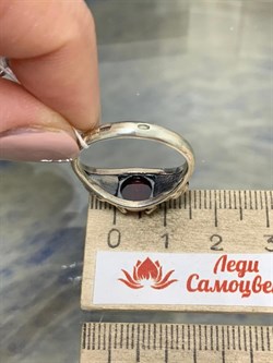 *Кольцо р.19 Гранат Альмандин Индия АРТ 66-185 ВЕС 5,01 Г - фото 218144