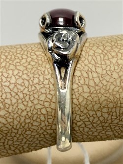 *Кольцо р.19 Гранат Альмандин Индия АРТ 66-185 ВЕС 5,01 Г - фото 218147