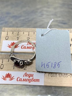 *Кольцо р.19 Гранат Альмандин Индия АРТ 66-185 ВЕС 5,01 Г - фото 218149