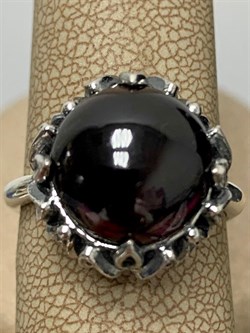 *Кольцо р.17,5 Альмандин Гранат Индия Оксид АРТ 83667 ВЕС 7,34 Г - фото 218203 *Кольцо р.17,5 Альмандин Гранат Индия Оксид АРТ 83667 ВЕС 7,34 Г - фото 218203