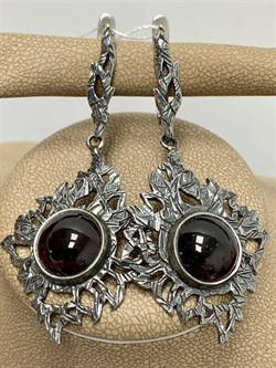 *Серьги Гранат Альмандин Индия АРТ 45193 ВЕС 15,42 Г - фото 218231 *Серьги Гранат Альмандин Индия АРТ 45193 ВЕС 15,42 Г - фото 218231