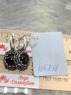 *Серьги Гранат Альмандин Индия АРТ 45218 ВЕС 9,37 Г - фото 218253 *Серьги Гранат Альмандин Индия АРТ 45218 ВЕС 9,37 Г - фото 218253