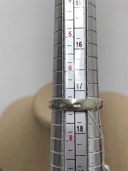 *Кольцо р.17,5 Гранат Пироп Мозамбик АРТ 45536 ВЕС 4,55 Г - фото 218265