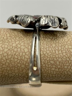 *Кольцо р.17,5 Гранат Пироп Мозамбик АРТ 45536 ВЕС 4,55 Г - фото 218270