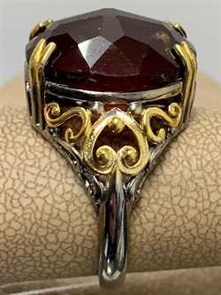 *Кольцо  р.18,5 Гранат Гессонит Африка АРТ 56930 ВЕС 9,76 Г - фото 218275 *Кольцо  р.18,5 Гранат Гессонит Африка АРТ 56930 ВЕС 9,76 Г - фото 218275