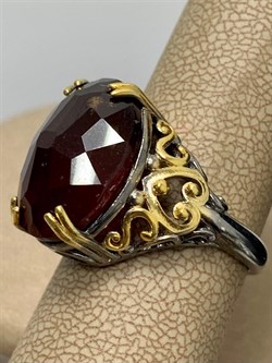 *Кольцо  р.18,5 Гранат Гессонит Африка АРТ 56930 ВЕС 9,76 Г - фото 218283 *Кольцо  р.18,5 Гранат Гессонит Африка АРТ 56930 ВЕС 9,76 Г - фото 218283