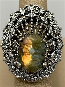 *Кольцо р.18 Лабрадор Бразилия АРТ 43703 (ВЕС 18,26 Г) - фото 218357 *Кольцо р.18 Лабрадор Бразилия АРТ 43703 (ВЕС 18,26 Г) - фото 218357