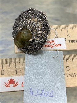 *Кольцо р.18 Лабрадор Бразилия АРТ 43703 (ВЕС 18,26 Г) - фото 218359 *Кольцо р.18 Лабрадор Бразилия АРТ 43703 (ВЕС 18,26 Г) - фото 218359