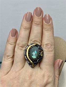 *Кольцо р.17,25 Лабрадор Бразилия АРТ 38251 (ВЕС 10,65 Г) - фото 218362 *Кольцо р.17,25 Лабрадор Бразилия АРТ 38251 (ВЕС 10,65 Г) - фото 218362