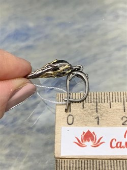 *Серьги Лабрадор Бразилия АРТ 38841 (ВЕС 6,93 Г) - фото 218373