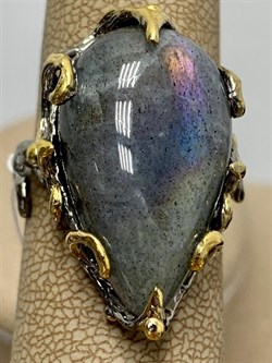 *Кольцо р.18,5 Лабрадор Мадагаскар АРТ 53000 ВЕС 9,01 Г - фото 218420 *Кольцо р.18,5 Лабрадор Мадагаскар АРТ 53000 ВЕС 9,01 Г - фото 218420