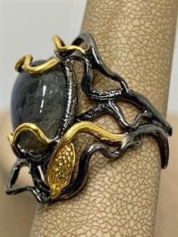 *Кольцо р.19 Лабрадор Мадагаскар АРТ 62911 (ВЕС 9,47 Г) - фото 218436 *Кольцо р.19 Лабрадор Мадагаскар АРТ 62911 (ВЕС 9,47 Г) - фото 218436